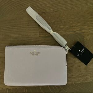 Kate Spade Leila wristlet (lilac)